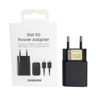 Imagem de Carregador Samsung Galaxy Turbo Cabo Type-c Anatel Original