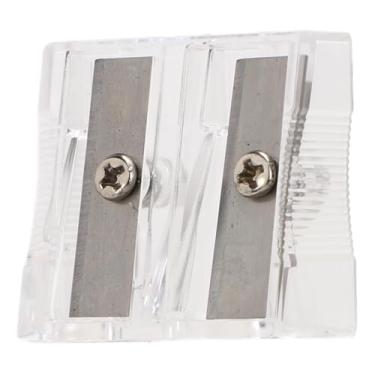 Imagem de Bolinhos Duplos Compact Handheld Pencil Sharpner, Sharpners de Lápis Manual de 100pcs para Suprimentos para Escritórios Escolares SharpenersWriting & Correction Supplies