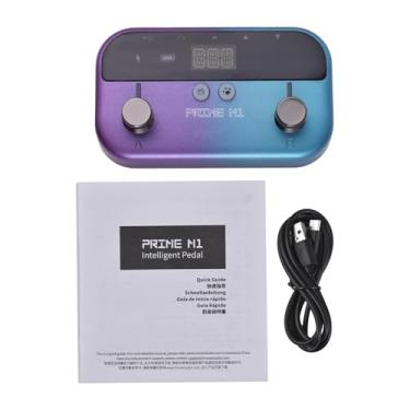Imagem de Multi Effects Guitar Pedal, 126 Efeitos de Guitarra 21 Bass Efeito Bass Pedais de Guitarra Estéreo Portátil para Gravar Estúdio, Desempenho, Prática