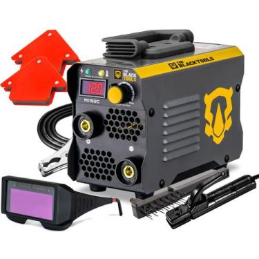Imagem de Inversora Maquina De Solda Mma Tig + Oculos Solda + Esquadro - The Bla