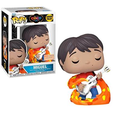 Imagem de Funko Boneco de vinil Pop! Disney: Coco - Miguel (com guitarra) (Glows in the Dark) (Edição Especial) #1237