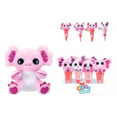 Imagem de 01 Pelúcia No Cone Sortida Kiki Surprise Dia Namorados Zuru - Fun