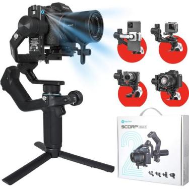 Imagem de Estabilizador de cardan de câmera FeiyuTech SCORP Mini 2 1,2 kg de car