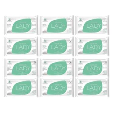 Imagem de Kit com 12 Lenço Íntimos Clean Side Com 20 Lenços  Lady - Eurofral Ind