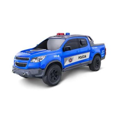 Imagem de Carrinho Caminhonete Viaturas Pick-up S10 Policia grande - Roma, Políc