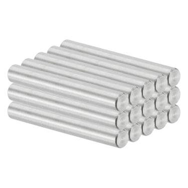 Imagem de PATIKIL Pino de passador de aço inoxidável de 5 mm x 40 mm, 15 peças de pinos de aço inoxidável 304 pinos de prateleira, suporte de haste, elementos de fixação de metal para prateleiras, componente de