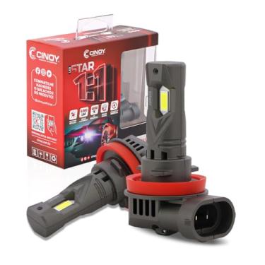 Imagem de Lâmpada Super Led Mini Cinoy Star 6000k H8 H9 H11 30w 6000lm