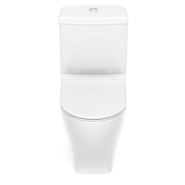 Imagem de Kit Vaso Sanitário Com Caixa Acoplada E Assento Soft Close Slim Celite Branco