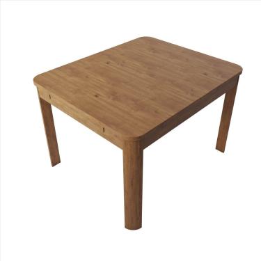 Imagem de Mesa De Jantar Extensível 1200-1600 Madeira Maciça Zuzu Artemobili Garapa