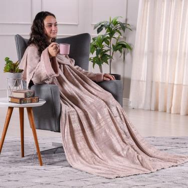 Imagem de Manta Luxor Com Mangas Toque Flannel