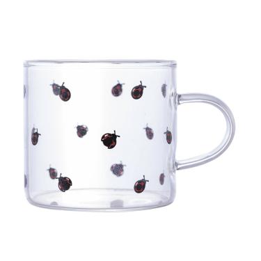 Imagem de Xícara De Vidro Borossilicato Lyor Ladybug 125ml