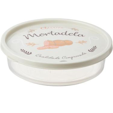Imagem de Pote Redondo Mortadela 750ml Plasútil 008341
