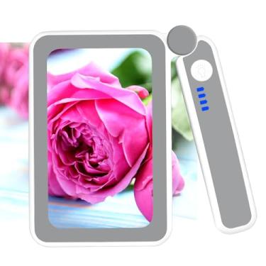 Imagem de Milerong Lupa Para Leitura, Com Lente Antirreflexo Recarregável E Luz, 4X Reduzir O Cansaço Visual - Perfeita Pequenas Impressões, Olhos Envelhecidos, Baixa Visão Presente Pais Idosos