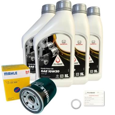 Imagem de KIT TROCA DE OLEO CIVIC FIT CITY 2007 A 2012