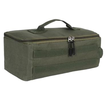 Imagem de IEUDNS Bolsa de armazenamento de ferramentas, bolsa para utensílios de cozinha, boca larga, organizadora versátil para eletricistas, camping, carros,