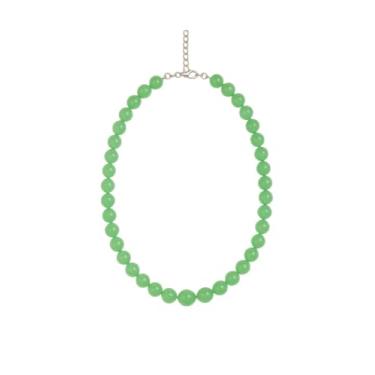 Imagem de Colar Quartzo Verde 8mm Pedra Natural Renovação Regulável
