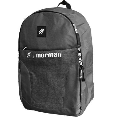 Imagem de Mochila Mormaii Urban Letreiro Cinza Mescla 25L, Único