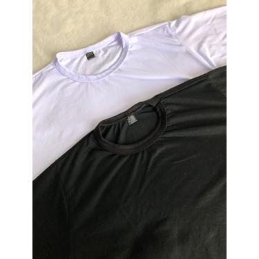 Imagem de Kit Camisas Básicas 50 unidades - Liloi Malharia, Preto, GG