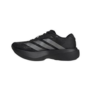 Imagem de adidas Tênis feminino Ironmt/Cblack Adizero Evo SL W preto ferro met./Core Black 35 EUA, Preto/ferro metálico/preto, 8 Wide