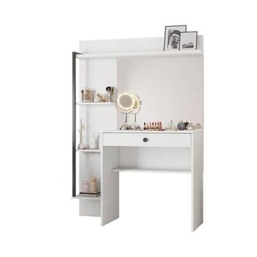 Imagem de Penteadeira Camarim com Espelho Encanto JCM Móveis Branco