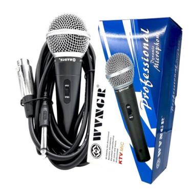 Imagem de Microfone Com Fio Profissional - Kingleen, Microfone Com Fio M-68