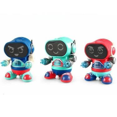 Imagem de Boneco Eletrônico Robô Aranha Com Luz E Som Brinquedo Pilha. - DM TOYS