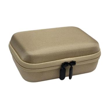 Imagem de Kokiya Estojo de viagem para refrigerador de insulina, bolsa de resfriamento com bolsa de malha, estojo organizador de frascos de insulina prático para, Caqui 15 Slot