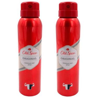 Imagem de Spray corporal desodorante Old Spice Original 150 ml (pacote com 2)