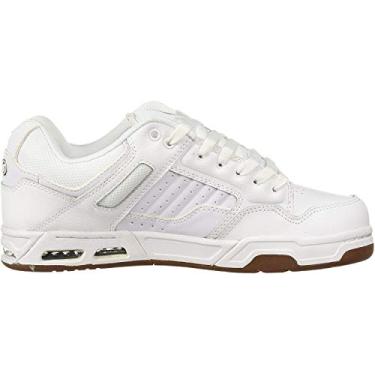 Imagem de DVS Tênis de skate masculino Enduro Heir, branco Gum Nubuck, 38, Branco