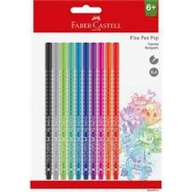 Imagem de Conjunto fine pen pop 10 unidades - faber castell - GRUPO FABER CASTEL