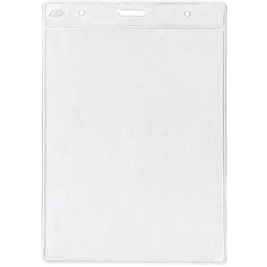 Imagem de Crachá Sem Presilha Transparente 120 Mm X 155 Mm