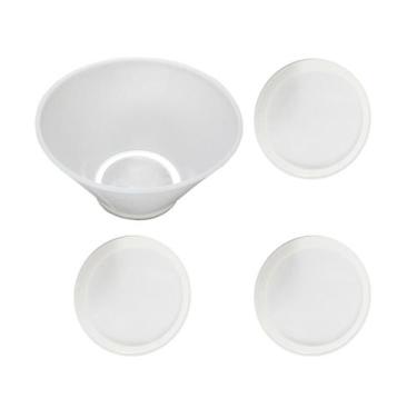 Imagem de Kit Coador De Leite 15 Cm Nylon Injesul 3 Telas De Reserva