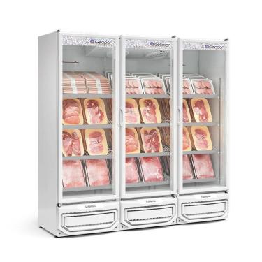 Imagem de Refrigerador Expositor Vertical 1468 Litros Branco 220V Gelopar GCBC-1450 LB