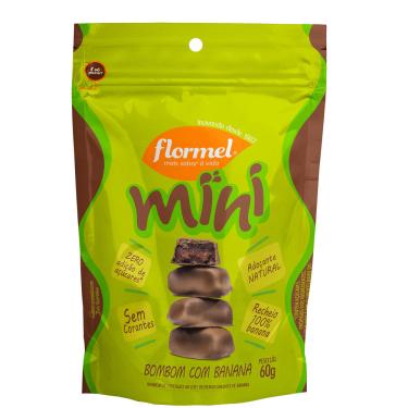 Imagem de Mini Bombom Flormel com Banana 60g