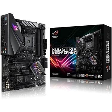 Imagem de Placa-mãe para jogos ROG Strix B450-F (ATX) AMD Ryzen 2 AM4 DDR4 DP HDMI M.2 USB 3.1 Gen2 B450