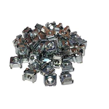 Imagem de RackGold 12 – 24 porcas de zinco com encaixe, pacote com 50 – Feito nos EUA