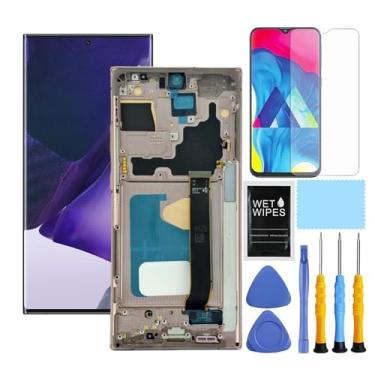 Imagem de ZTOOYO Tela de substituição AMOLED para Samsung Galaxy Note 20 Ultra 5G para Samsung Note 20 Ultra com moldura N985u N986u N985w N985w N986w Display LCD digitalizador Montagem de tela sensível ao