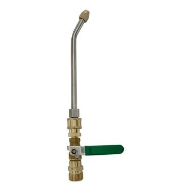 Imagem de Stgfyxgs Acessório de Haste de Lavadora de Alta Pressão, Acessório, Pulverizador de Irrigação, Ferramenta de Limpeza para Lavagem de Carros em Casa, Calhas, Qu, 27 Cm 30 Graus M22