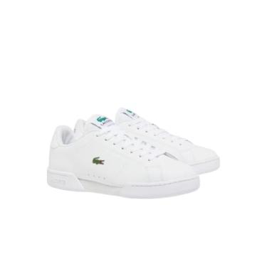 Imagem de Lacoste Tênis feminino Carnaby Cup, Branco/Branco, 35