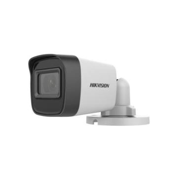 Imagem de Câmera Bullet Hikvision DS-2CE16D0T-EXIPF, 2MP, Full HD, Infravermelho 20m, Lente 2.8mm ou 3.6mm, IP67,12V, Branco