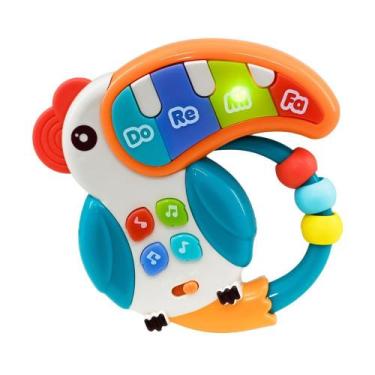 Imagem de Papagaio Piano Musical Baby - Dm Toys