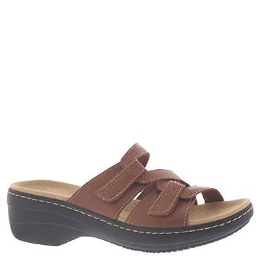 Imagem de Clarks Merliah Karli feminina, Bronzeado, 10 Narrow