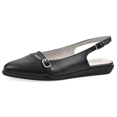 Imagem de Cliffs by White Mountain Sapatilha feminina Miloni acolchoada, Preto/liso, 36