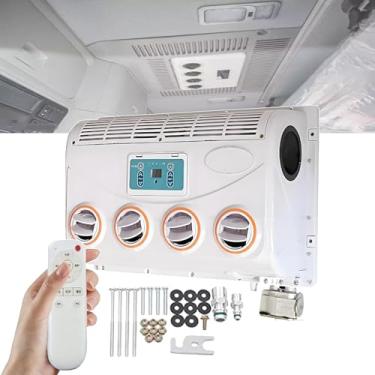 Imagem de KKSOUFX Ar-Condicionado Inverter 12v/24v Cc, Ar-Condicionado Para CaminhãO E Rv, 3800 Rpm, RotaçãO De 360°, Resfriamento RáPido E Baixo RuíDo