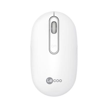 Imagem de Mouse Wireless (s- Fio) Lecoo Recarregavel Ws207 - Branco