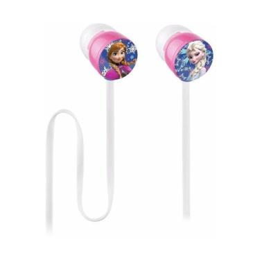Imagem de Fone de Ouvido Frozen Elsa e Anna Redondo - Multilaser - Multikids
