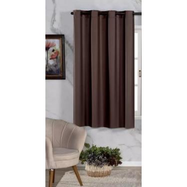 Imagem de Cortina Blackout Corta a Luz 1,40 x 1,80 PVC Black out 100% Veda Luz -