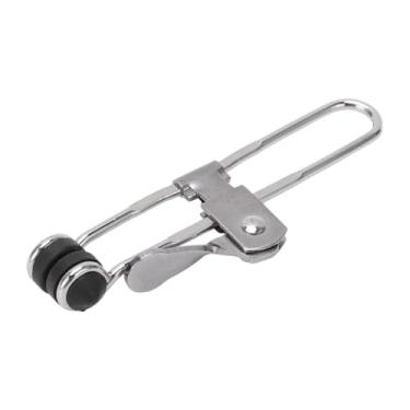 Imagem de KiBcsLic Grampo de grade de ação de alavanca de aço inoxidável, alinhamento, metalurgia, grampo de fixação de telha de teto suspenso