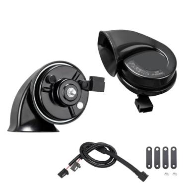 Imagem de FARBIN Buzina de carro para Toyota Lexus, buzinas automáticas à prova d'água de 12 V com plugue de 1 a 2 buzinas para Toyota (adequado para Toyota com fiação conversor de 1 a 2)