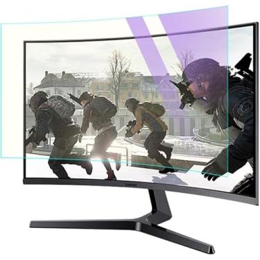 Imagem de Filtro De Protetor De Tela Antirreflexo Anti-luz Azul Para Monitor De Jogos De 25 Polegadas Curvo Ultrawide 21: 9 Monitor De Mesa Alivia O Cansaço Visual Para Ajudá-lo A Dormir Melhor
